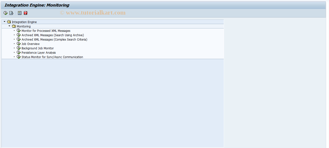 SAP TCode SXMB_MONI - Integration Engine - Monitoring