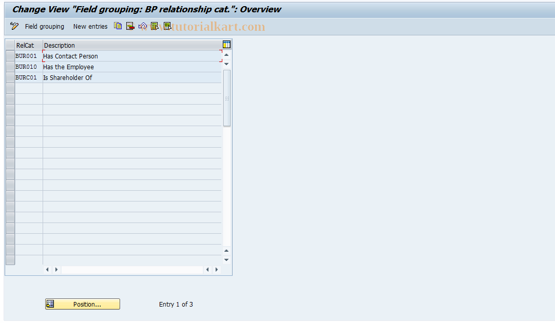 SAP TCode S_ABA_72000028 - IMG Activity: _CABP_GPB_BUBP