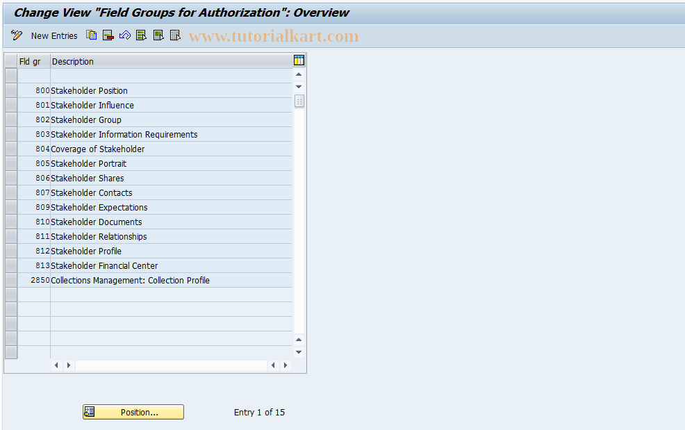 SAP TCode S_ABA_72000032 - IMG Activity: _CABP_BUCN