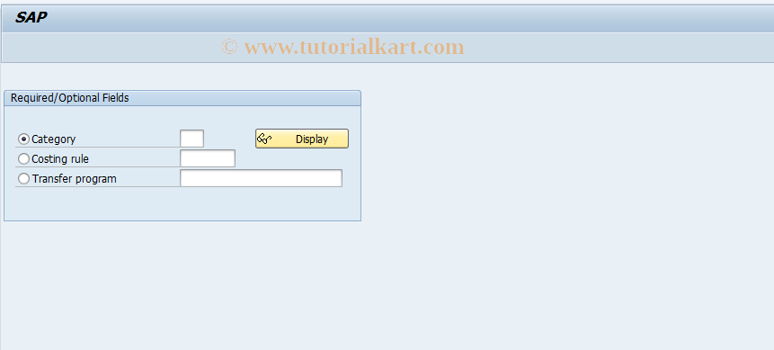 SAP TCode S_ABA_72000067 - IMG Activity: SIMG_CFJB01JB18