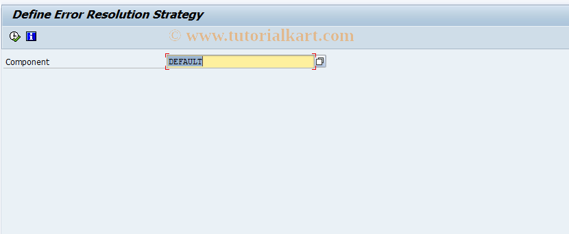 SAP TCode S_ABA_72000311 - Resolution Strategy