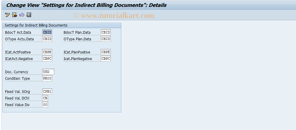 SAP TCode S_ABV_91000191 - IMG
