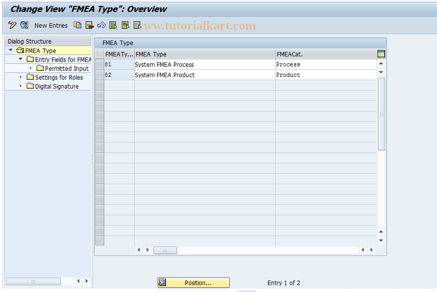 SAP TCode S_AER_95000217 - 