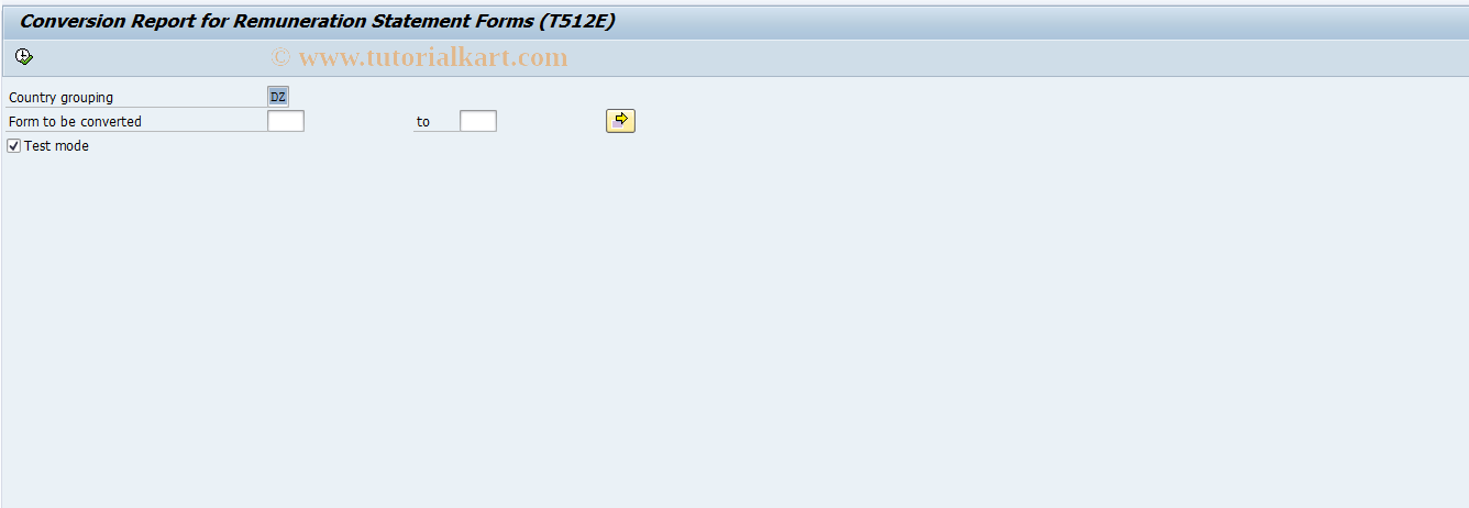 SAP TCode S_AHR_61000035 - IMG-Aktivität: OHAU483