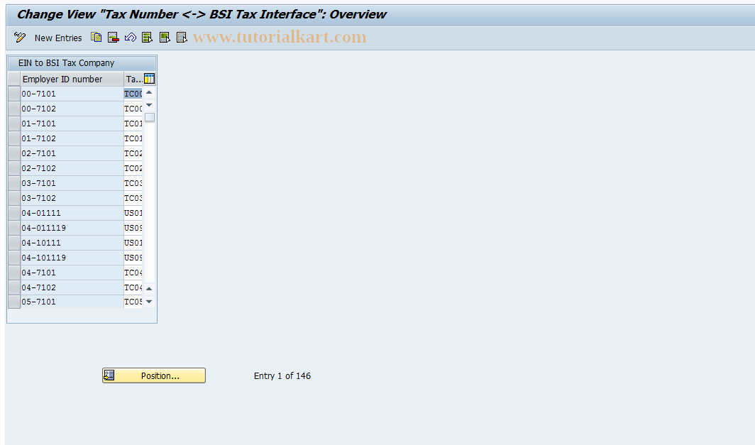 SAP TCode S_AHR_61000050 - IMG-Aktivität: OHAUTX00362A