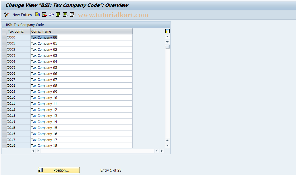 SAP TCode S_AHR_61000064 - IMG-Aktivität: OHAUTX00352