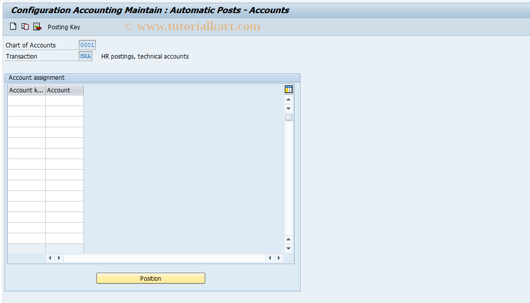 SAP TCode S_AHR_61000101 - IMG-Aktivität: OHAURI056