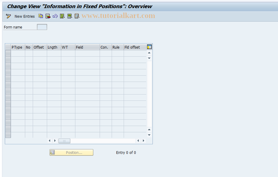 SAP TCode S_AHR_61000133 - IMG-Aktivität: SIMG_OHAU417