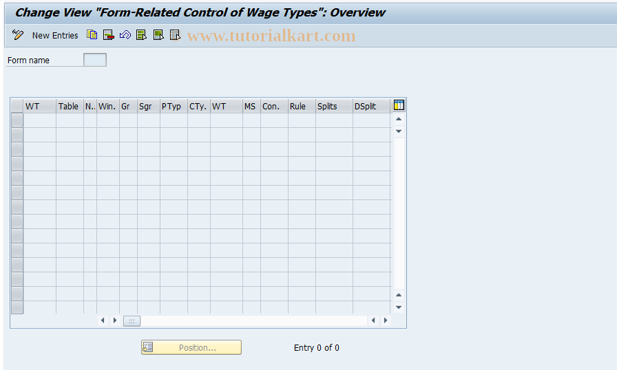 SAP TCode S_AHR_61000138 - IMG-Aktivität: SIMG_OHAU415