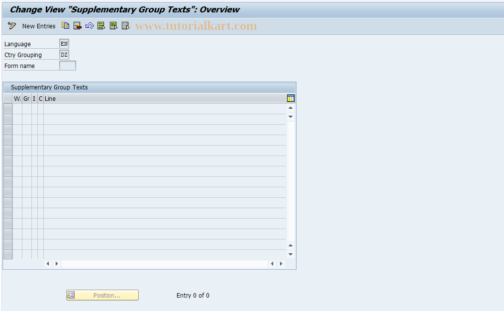 SAP TCode S_AHR_61000144 - IMG-Aktivität: SIMG_OHAU403