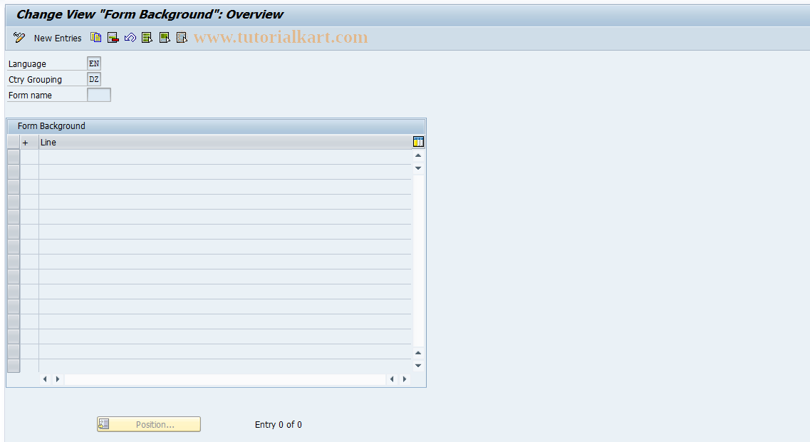 SAP TCode S_AHR_61000161 - IMG-Aktivität: OHAU0642