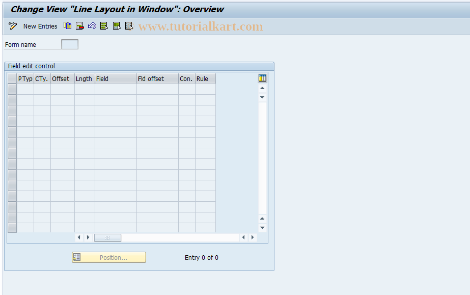 SAP TCode S_AHR_61000170 - IMG-Aktivität: SIMG_OHAU419