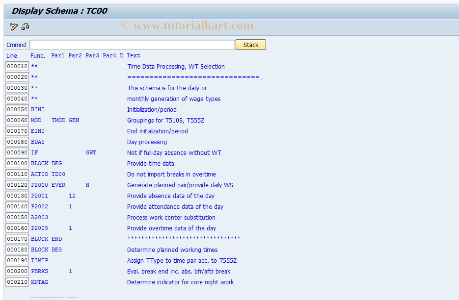 SAP TCode S_AHR_61000235 - IMG-Aktivität: OHAUTI364