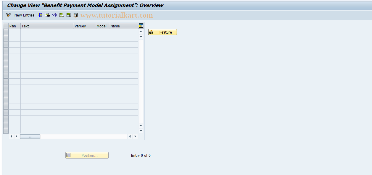 SAP TCode S_AHR_61000257 - IMG-Aktivität: OHAUSBEN004