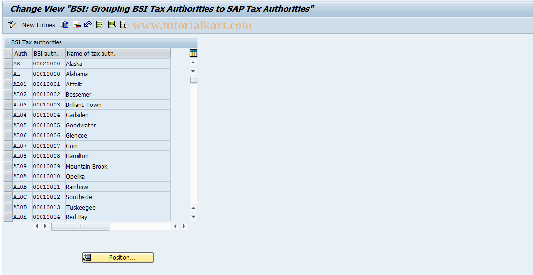 SAP TCode S_AHR_61000291 - IMG-Aktivität: OHAUTX00312