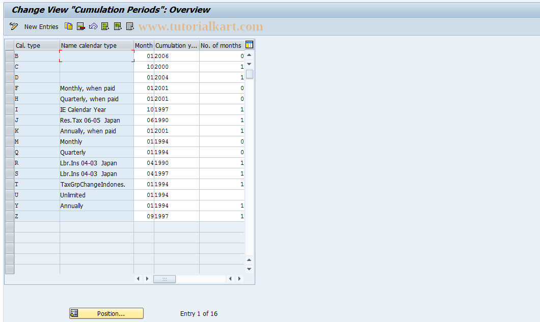 SAP TCode S_AHR_61000366 - IMG-Activity: OHAVE_0913