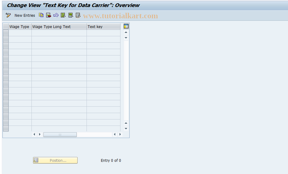 SAP TCode S_AHR_61000370 - IMG-Activity: OHAVE_DT004