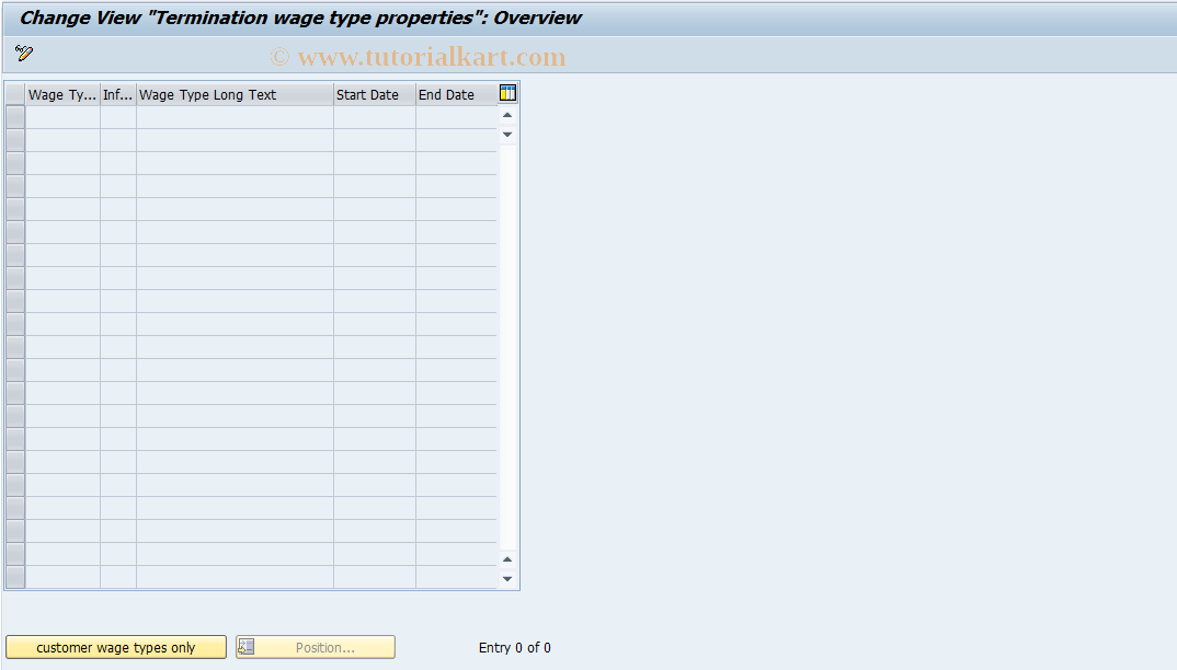 SAP TCode S_AHR_61000382 - IMG-Activity: OHAVETR803