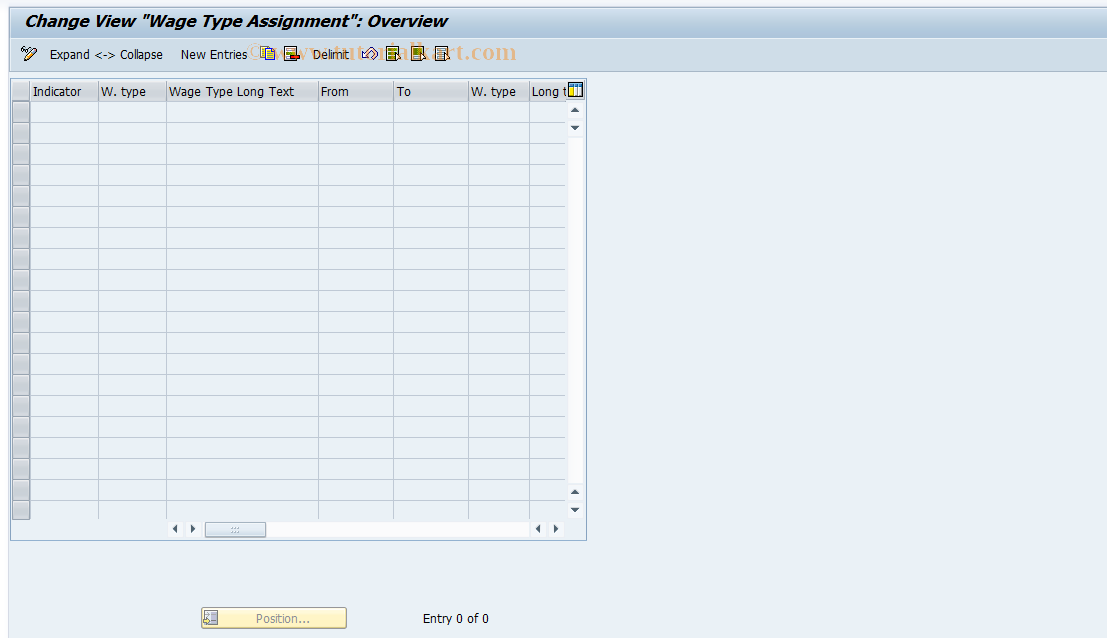 SAP TCode S_AHR_61000486 - IMG Activity: OHAMX_R1021