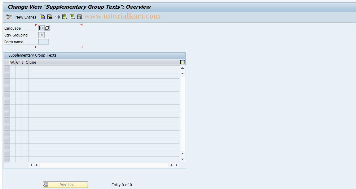 SAP TCode S_AHR_61000510 - IMG Activity: SIMG_OHAMX_427