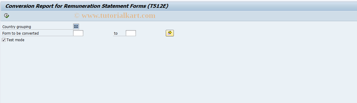 SAP TCode S_AHR_61000540 - IMG-Activity: OHAAR_483