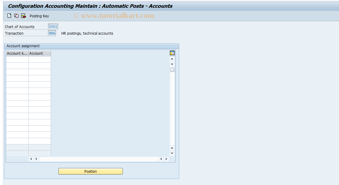 SAP TCode S_AHR_61000551 - IMG-Activity: OHAVE_RI056