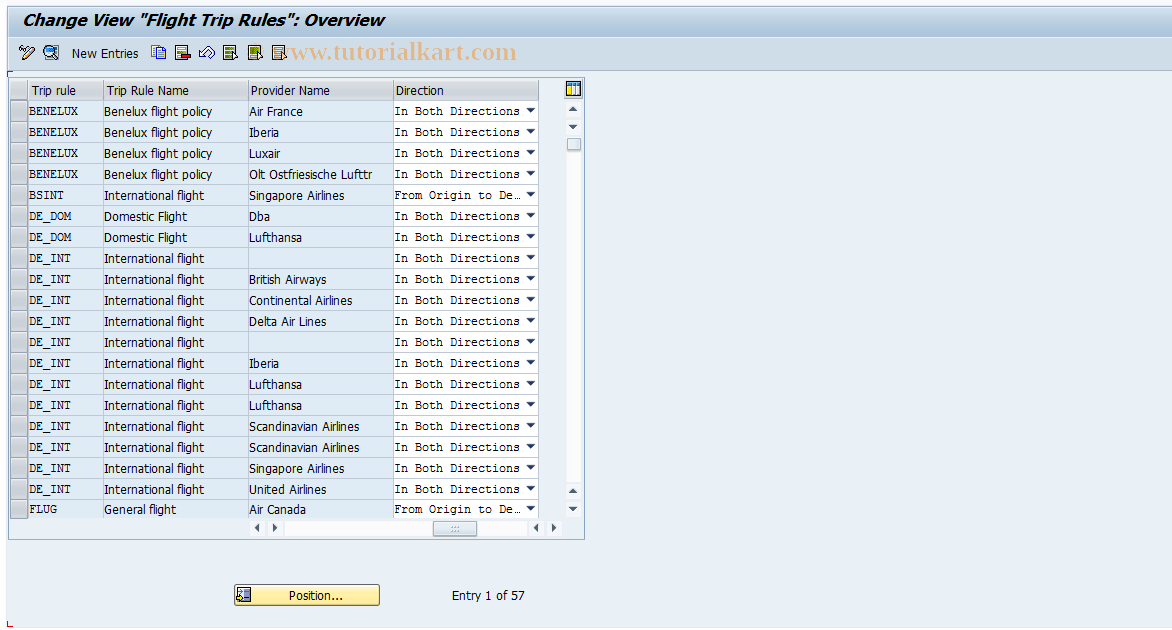 SAP TCode S_AHR_61000596 - IMG Activity: OFTP_PR_001_01_02