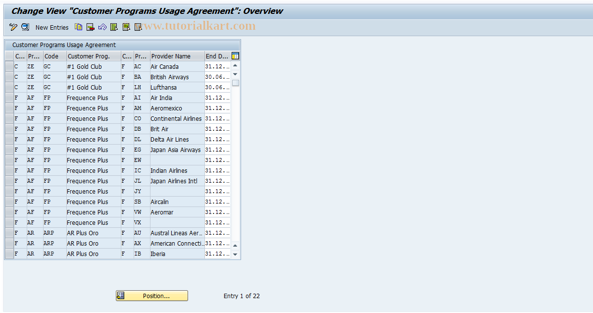 SAP TCode S_AHR_61000617 - IMG Activity: OFTP_MD_003_04