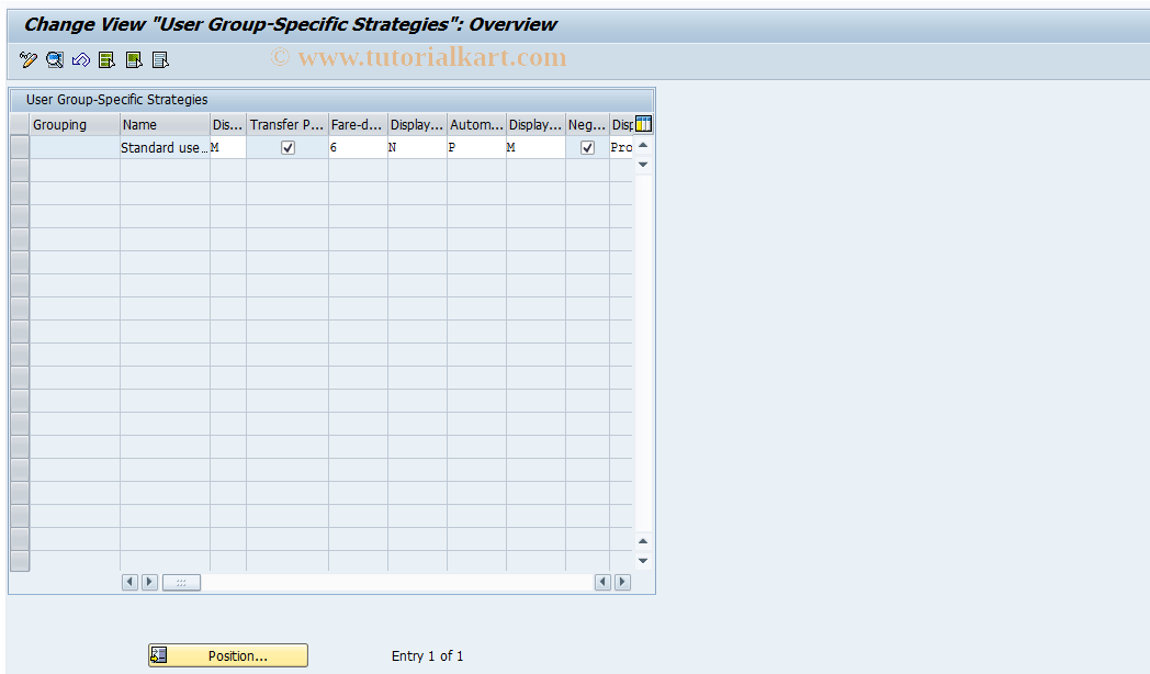 SAP TCode S_AHR_61000671 - IMG Activity: OFTP_DP_001_02