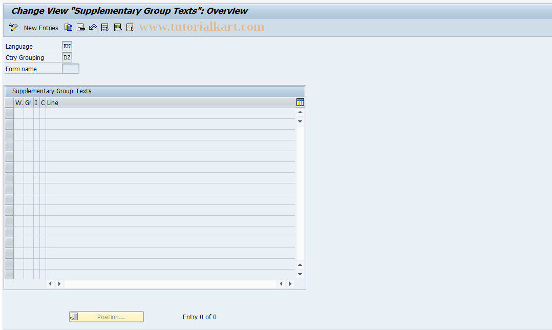 SAP TCode S_AHR_61000700 - IMG-Activity: SIMG_OHAMX_403