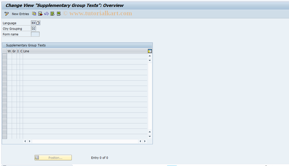 SAP TCode S_AHR_61000726 - IMG-Activity: SIMG_OHAMX_407