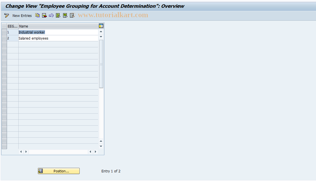 SAP TCode S_AHR_61000727 - IMG-Activity: OHABR_RI015