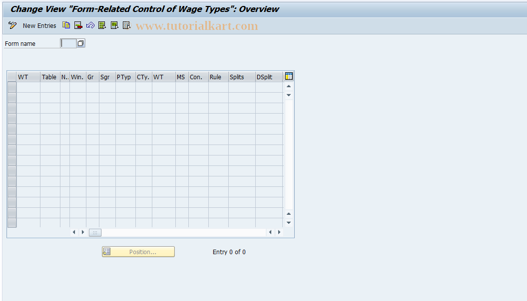 SAP TCode S_AHR_61000729 - IMG-Activity: SIMG_OHAMX_409