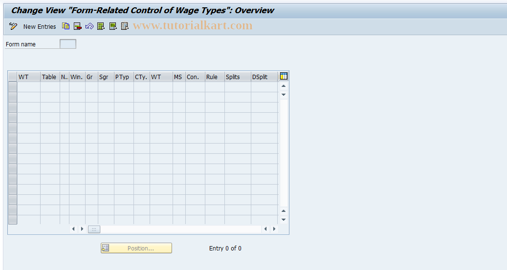 SAP TCode S_AHR_61000733 - IMG-Activity: SIMG_OHAMX_529