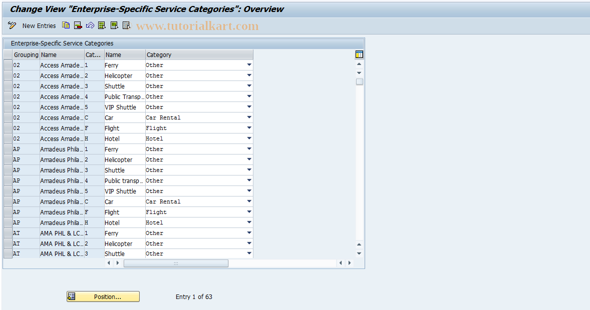 SAP TCode S_AHR_61000737 - IMG Activity: OFTP_MD_001_04