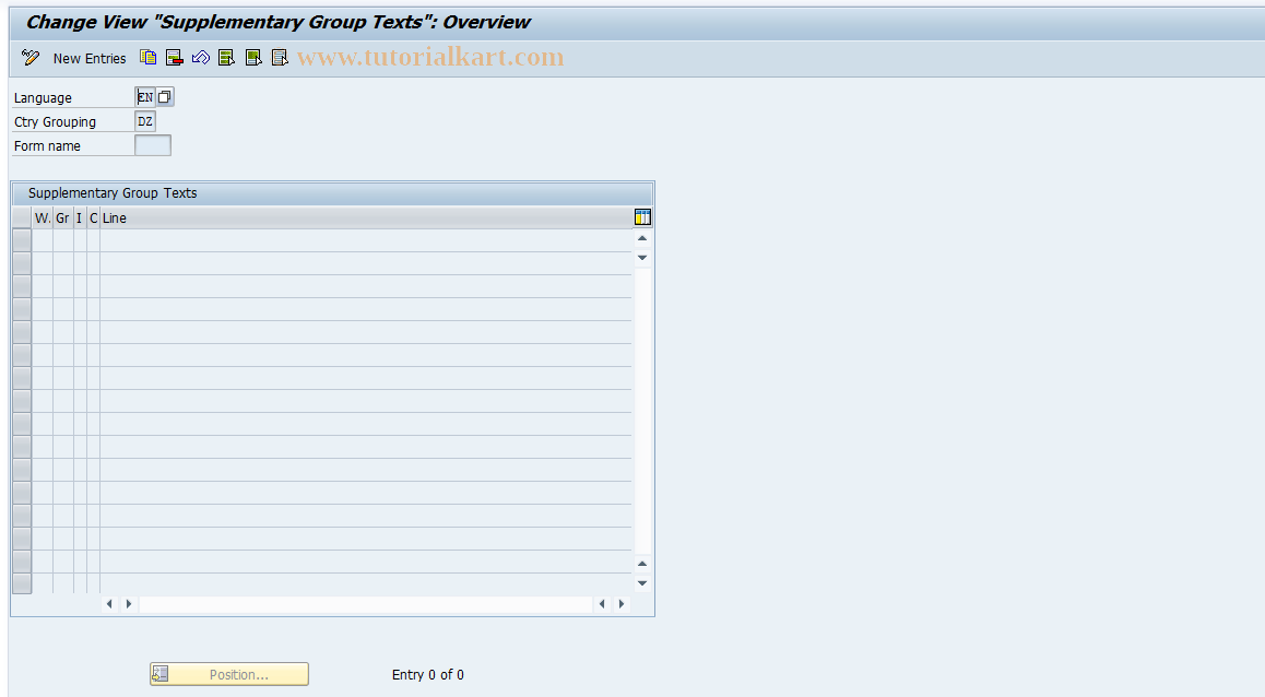 SAP TCode S_AHR_61000772 - IMG-Activity: SIMG_OHAVE_407