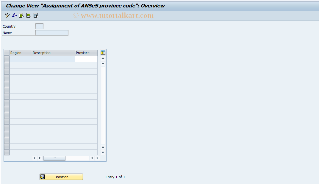 SAP TCode S_AHR_61000790 - IMG-Activity: OHAARAN002