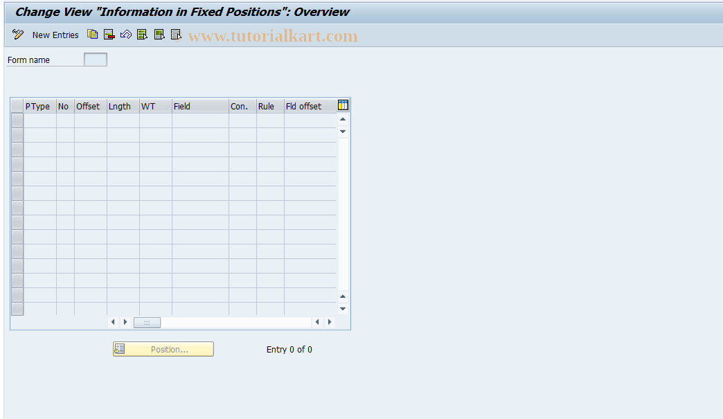 SAP TCode S_AHR_61000802 - IMG-Activity: SIMG_OHAVE_425