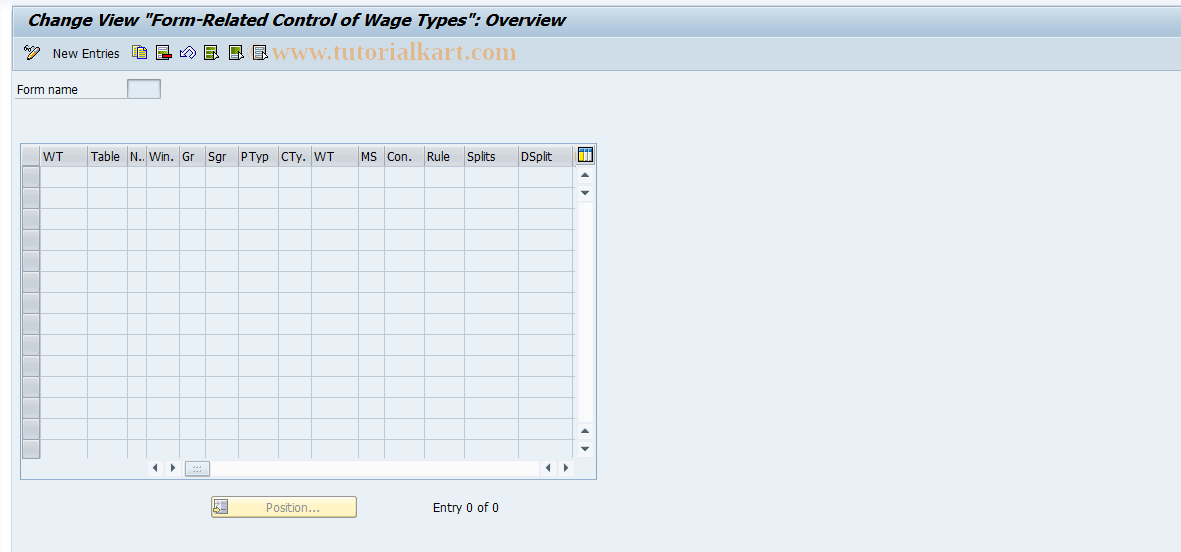 SAP TCode S_AHR_61000806 - IMG Activity: SIMG_OHABR_409