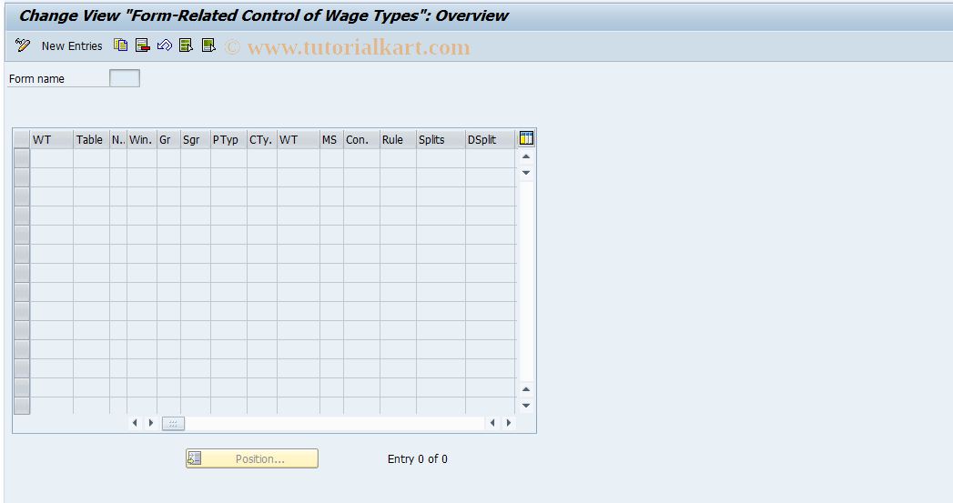 SAP TCode S_AHR_61000809 - IMG Activity: SIMG_OHABR_529