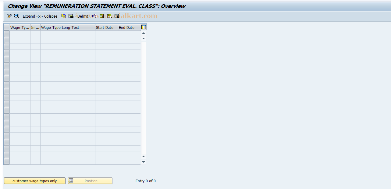 SAP TCode S_AHR_61000815 - IMG Activity: SIMG_OHABR_528