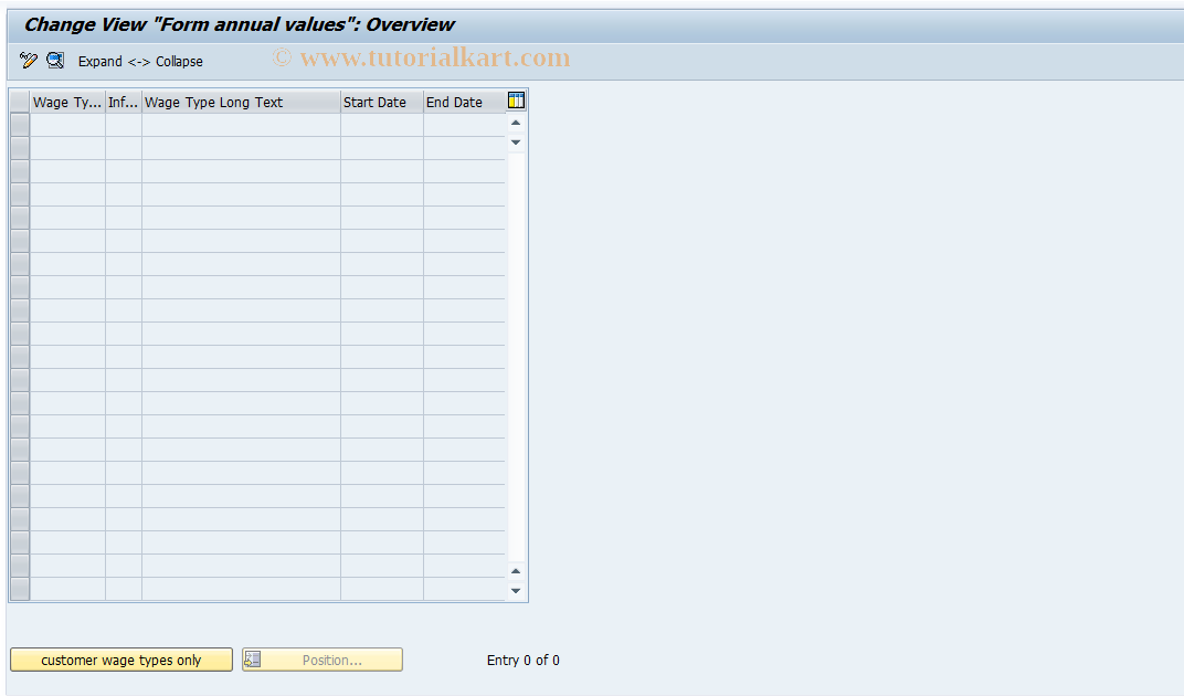 SAP TCode S_AHR_61000822 - IMG-Activity: OHAMX_0903