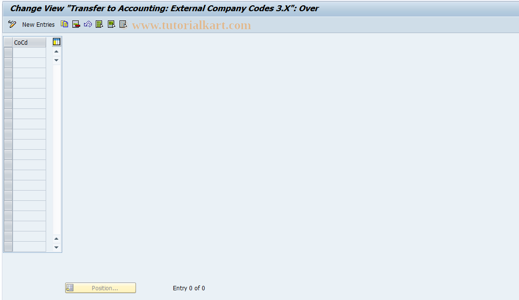 SAP TCode S_AHR_61000852 - IMG-Activity: OHAAR_RI090