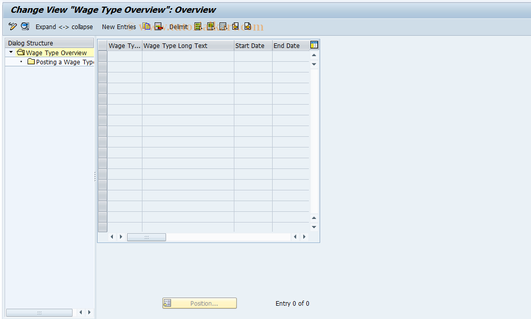 SAP TCode S_AHR_61000875 - IMG-Activity: OHAAR_RI031