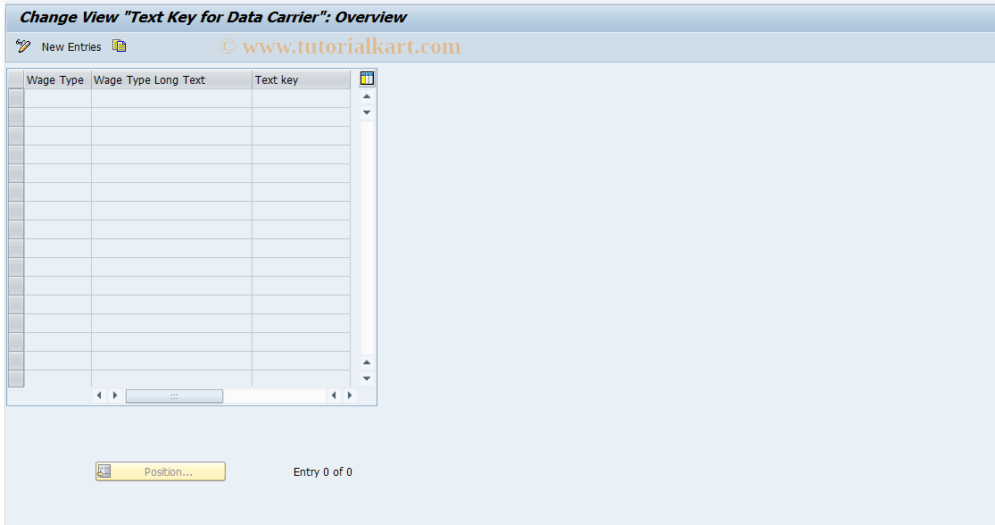 SAP TCode S_AHR_61000881 - IMG activity: OHABR_DT004