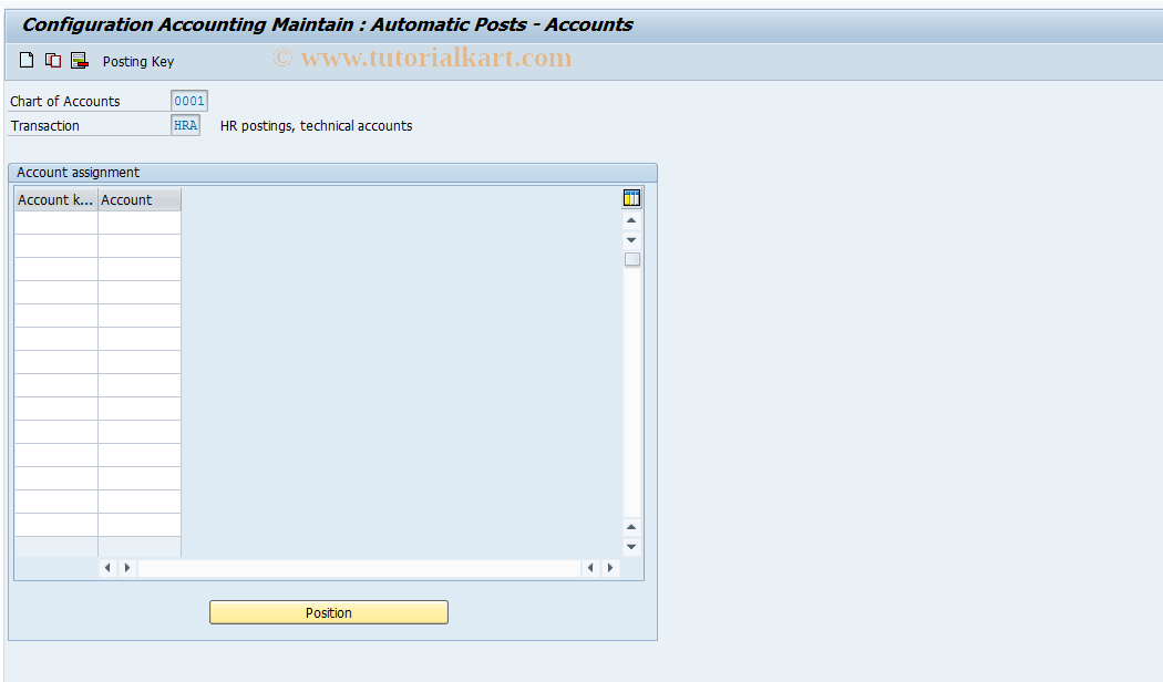 SAP TCode S_AHR_61000887 - IMG-Activity: OHAAR_RI056