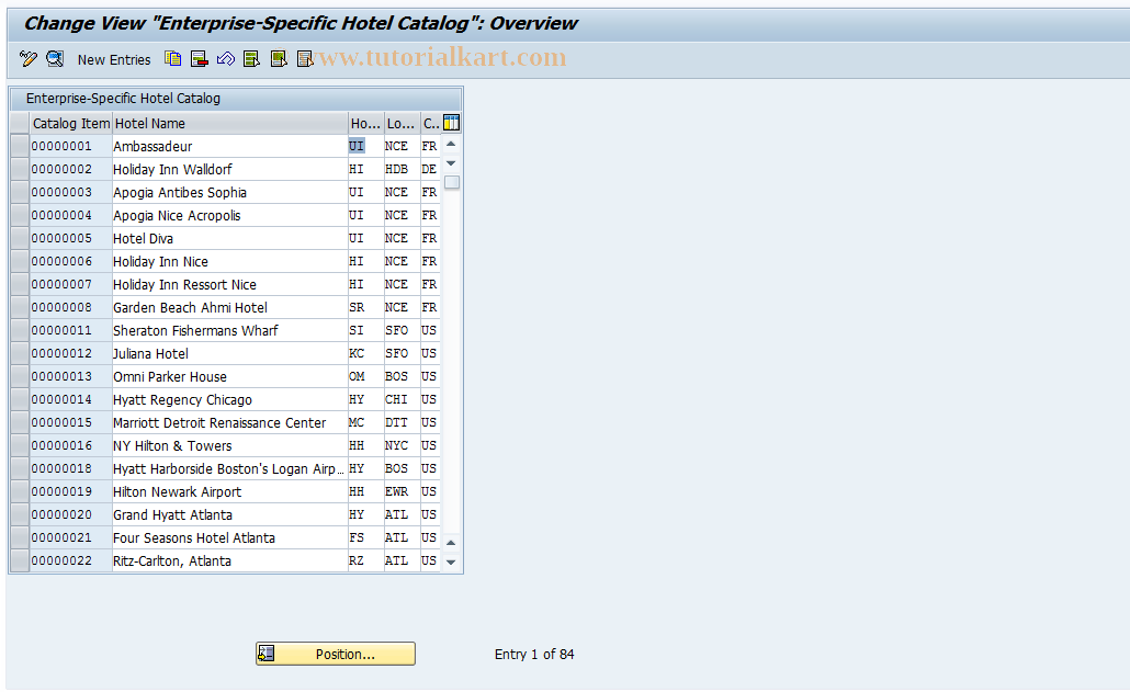 SAP TCode S_AHR_61000889 - IMG Activity: OFTP_MD_003_02_04