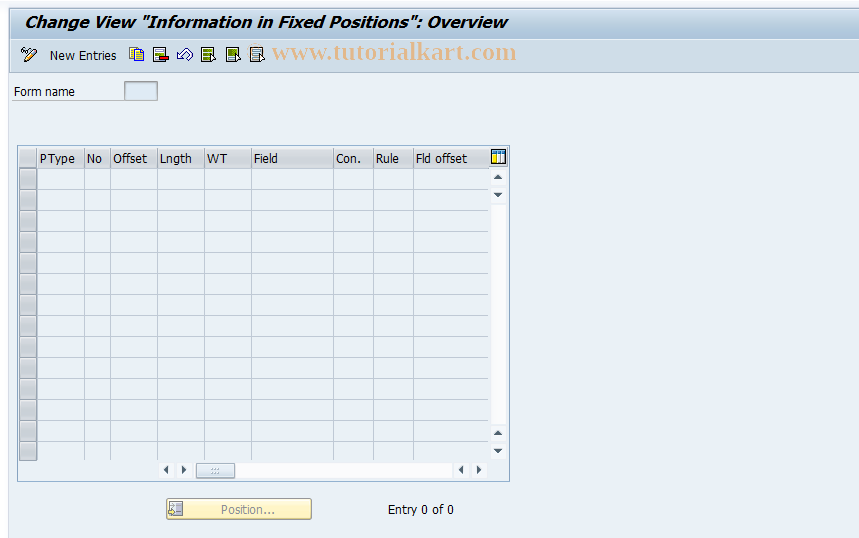 SAP TCode S_AHR_61000909 - IMG-Activity: SIMG_OHAAR_814