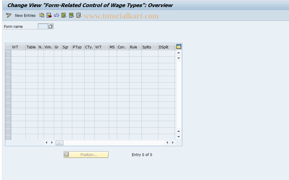 SAP TCode S_AHR_61000913 - IMG-Activity: SIMG_OHAAR_415