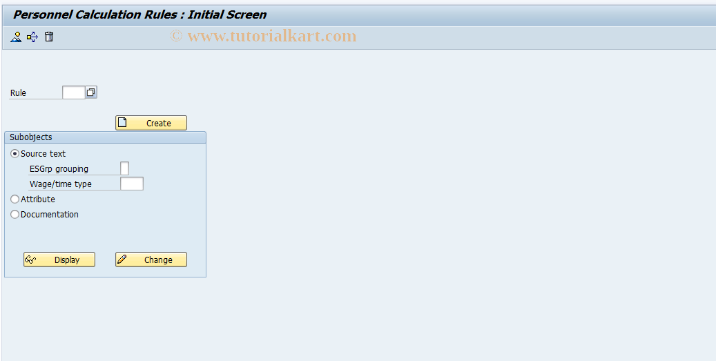 SAP TCode S_AHR_61000936 - IMG-Activity: OHAVE_AB010